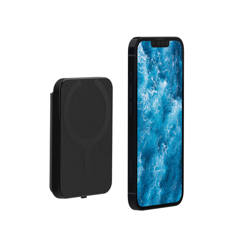 JCPal Cove Magnetic Wallet Stand for iPhone 15/14/13/12 Series MagSafe Compatible Phone Stand with Multiple Viewing Angles